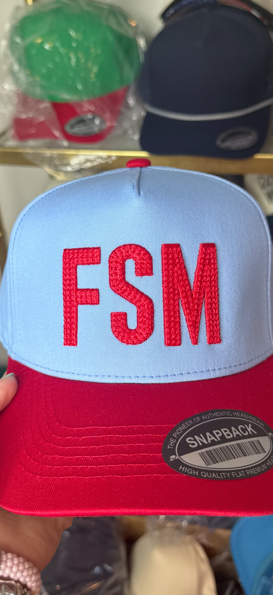 Puff Chain Stitch Hat
