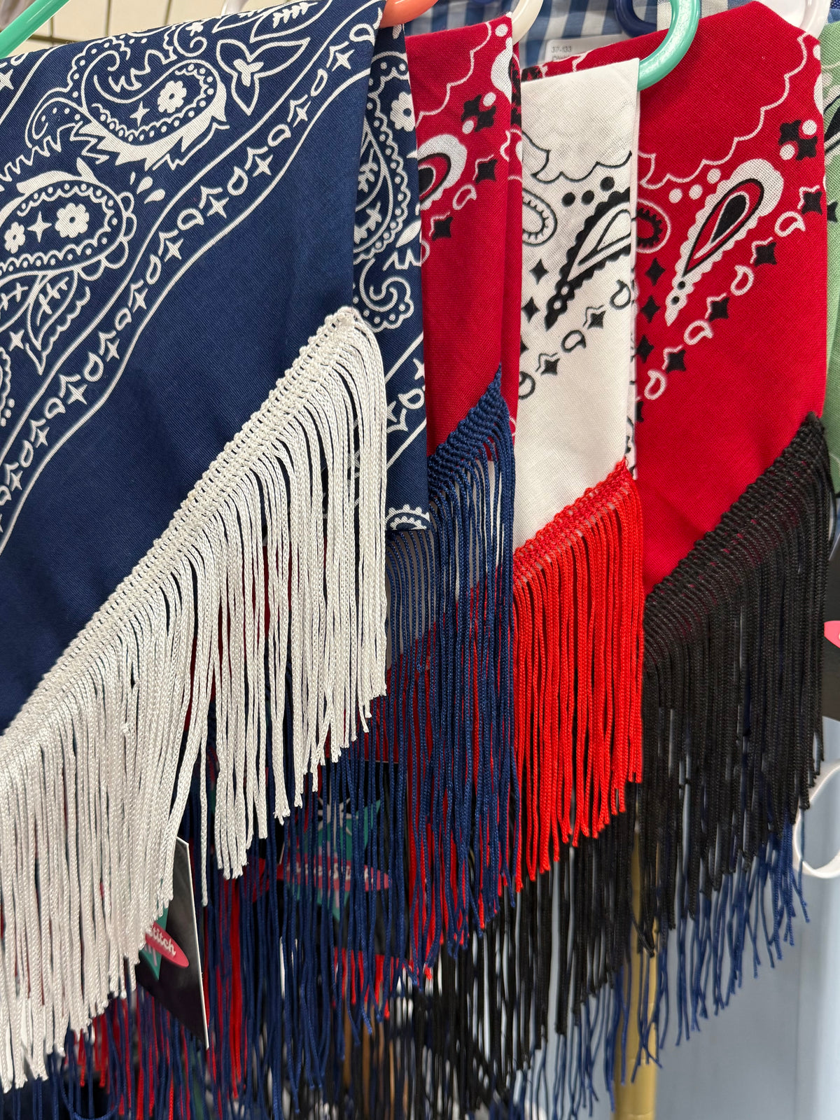 Fringe Bandana Scarf