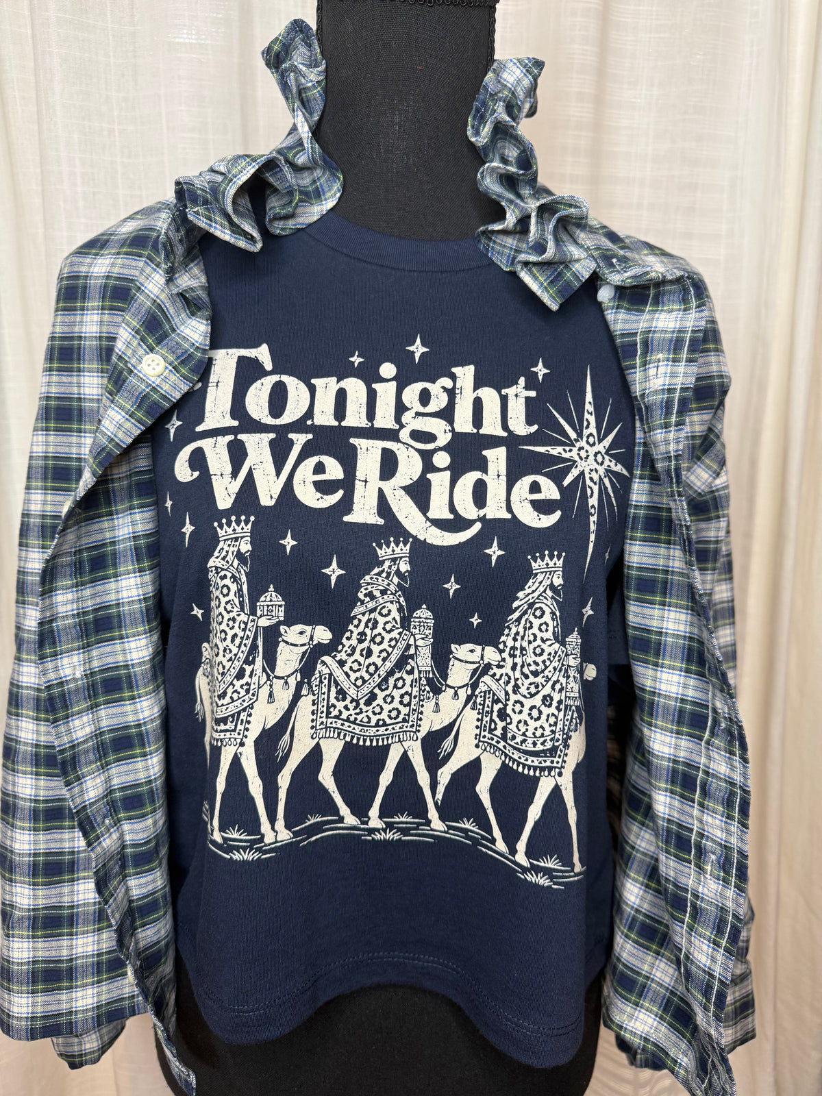Christmas Tee Tonight We Ride
