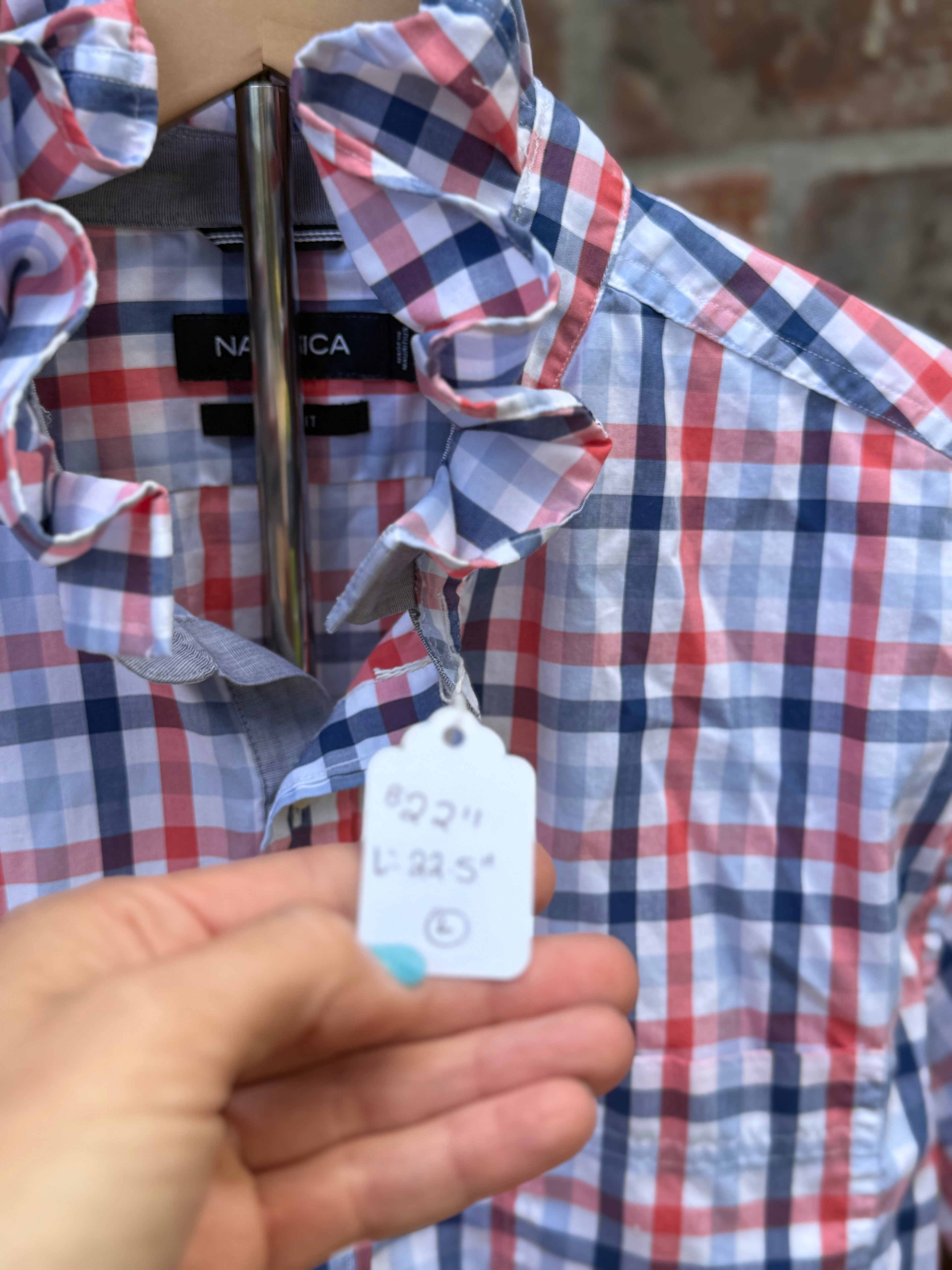 Red White and Blue Ruffle Collar