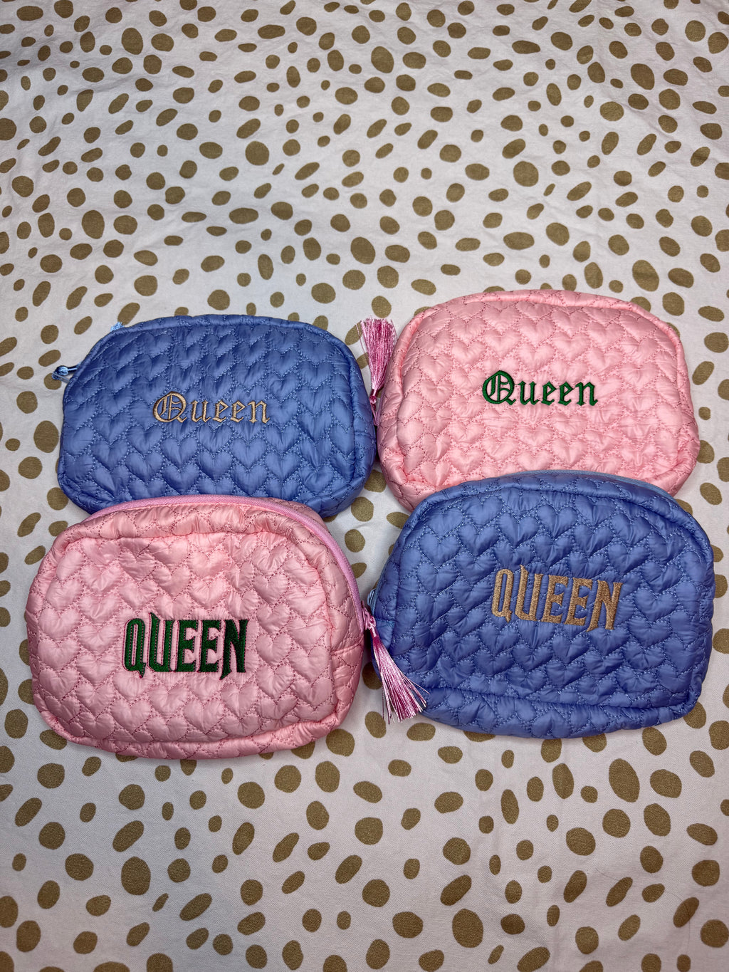 Embroidered pouch