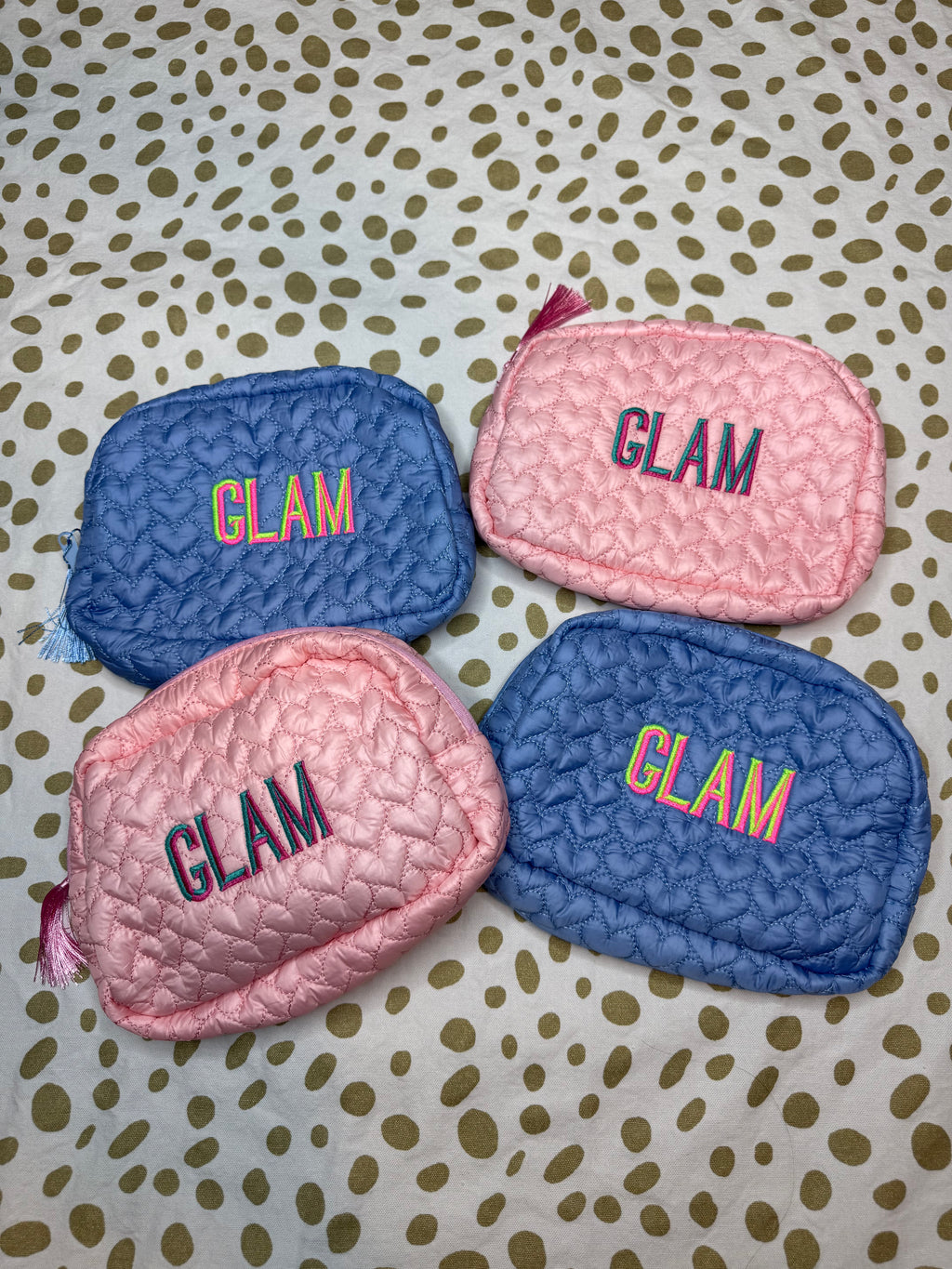 Embroidered pouch