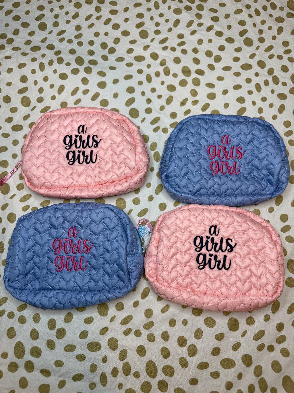 Embroidered pouch