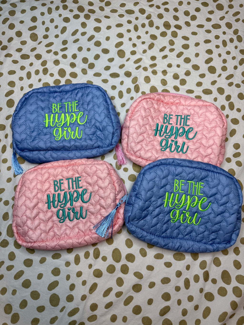 Embroidered pouch