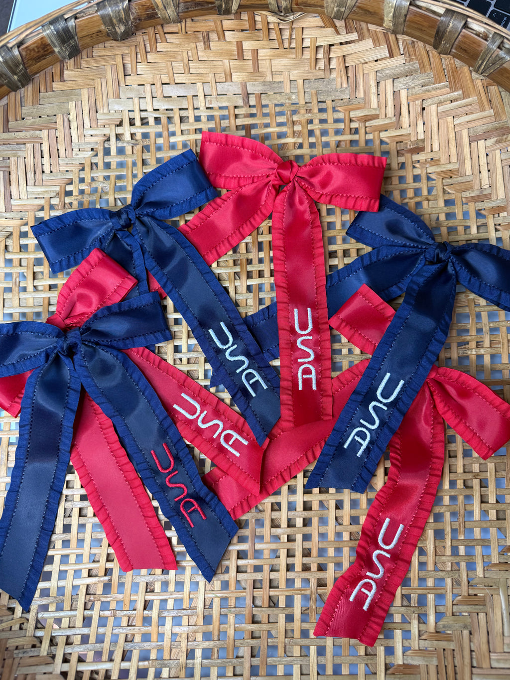 USA Hair Bow