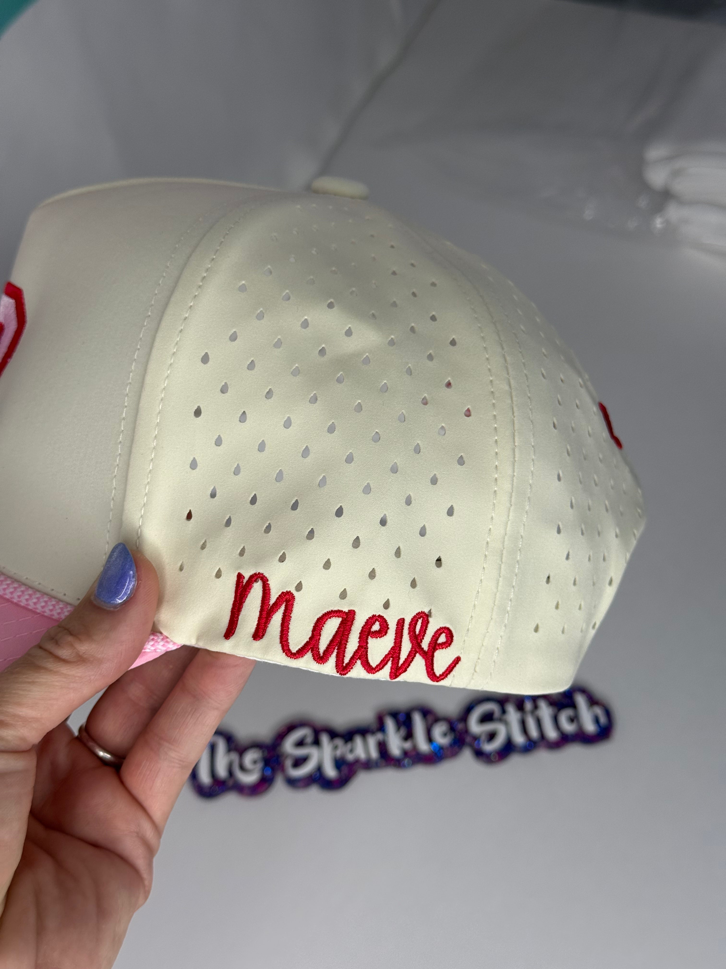 Side embroidery