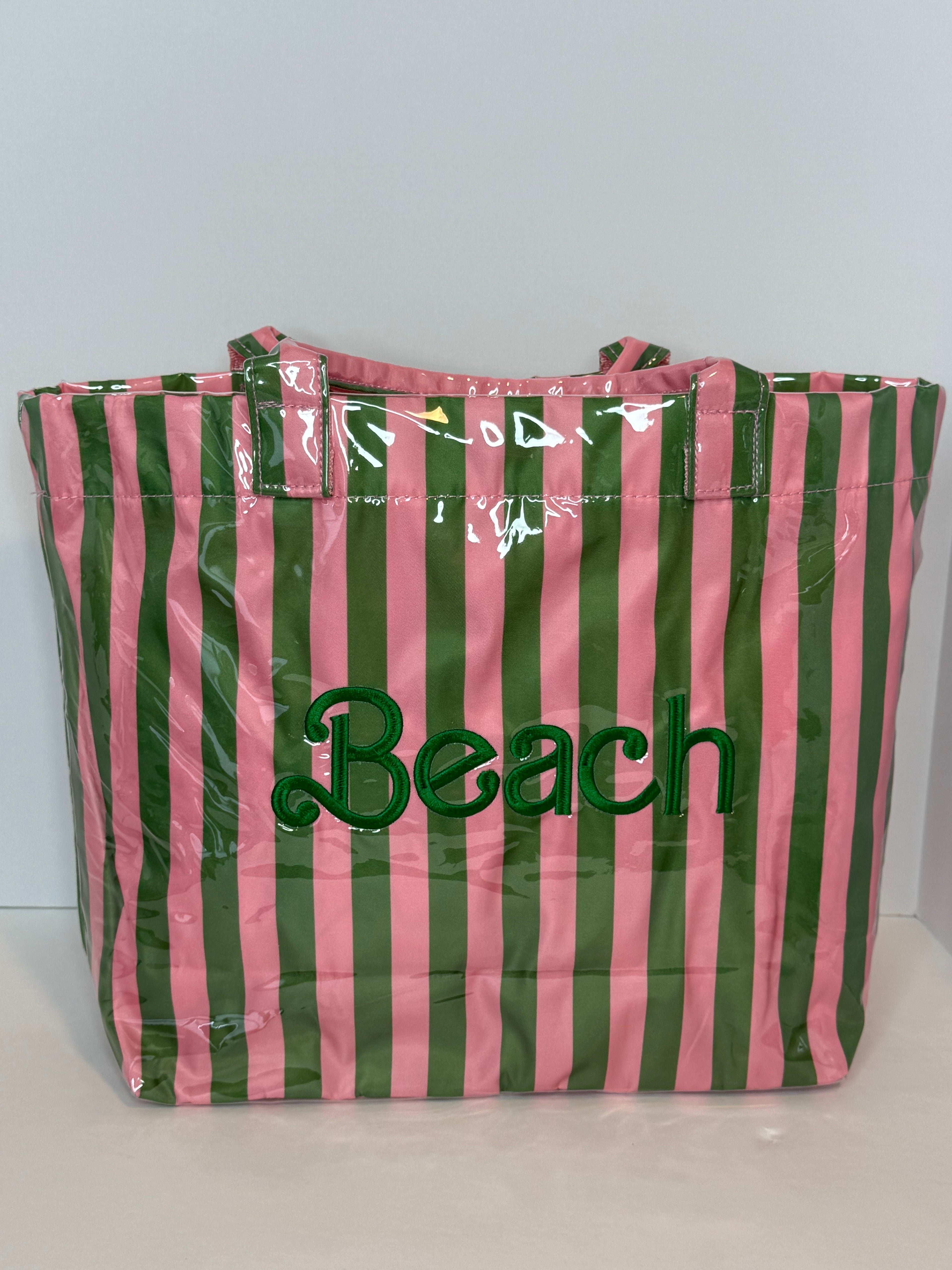 Vinyl coated tote