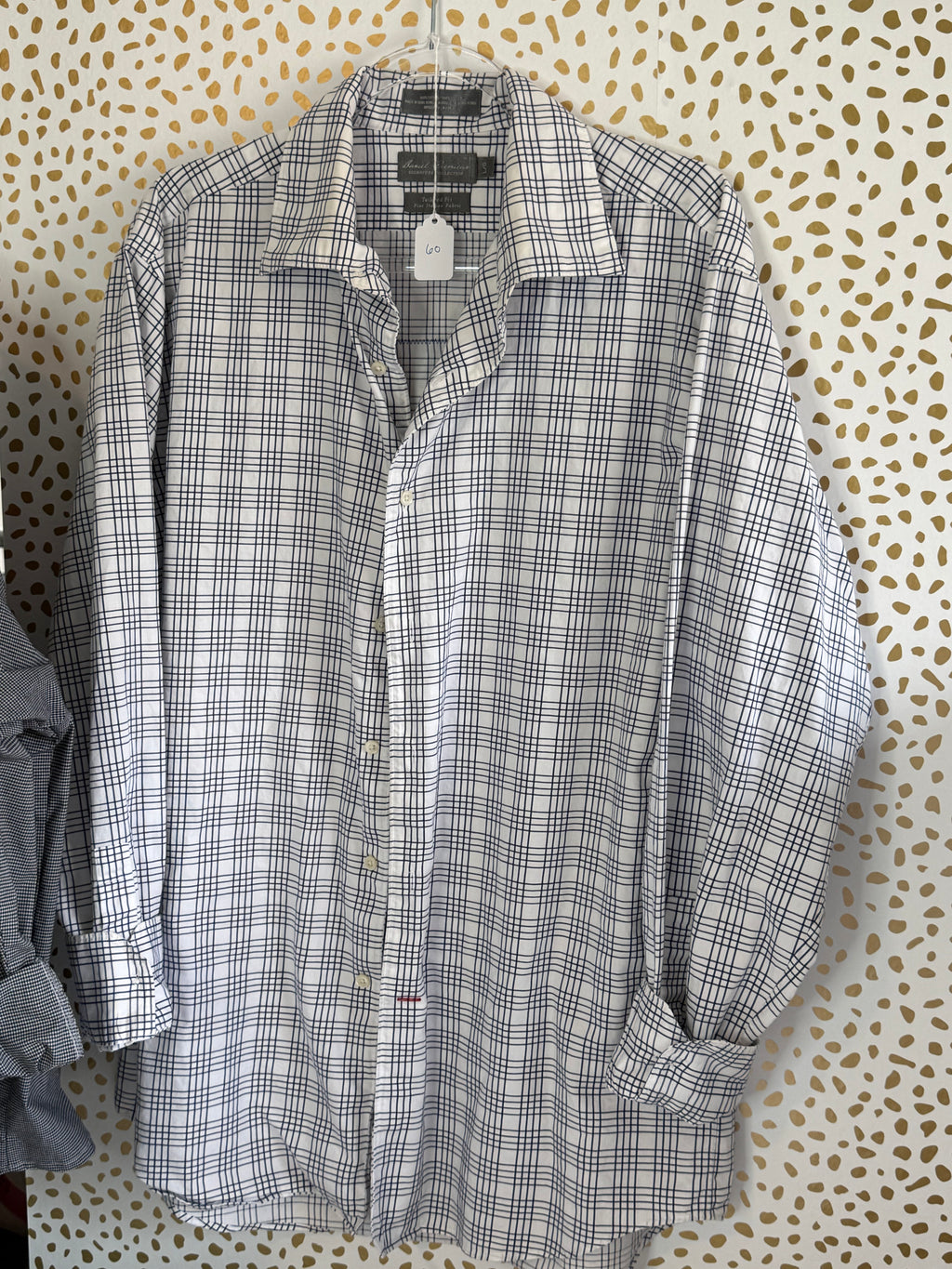 LS oxford with Flag applique and embroidery
