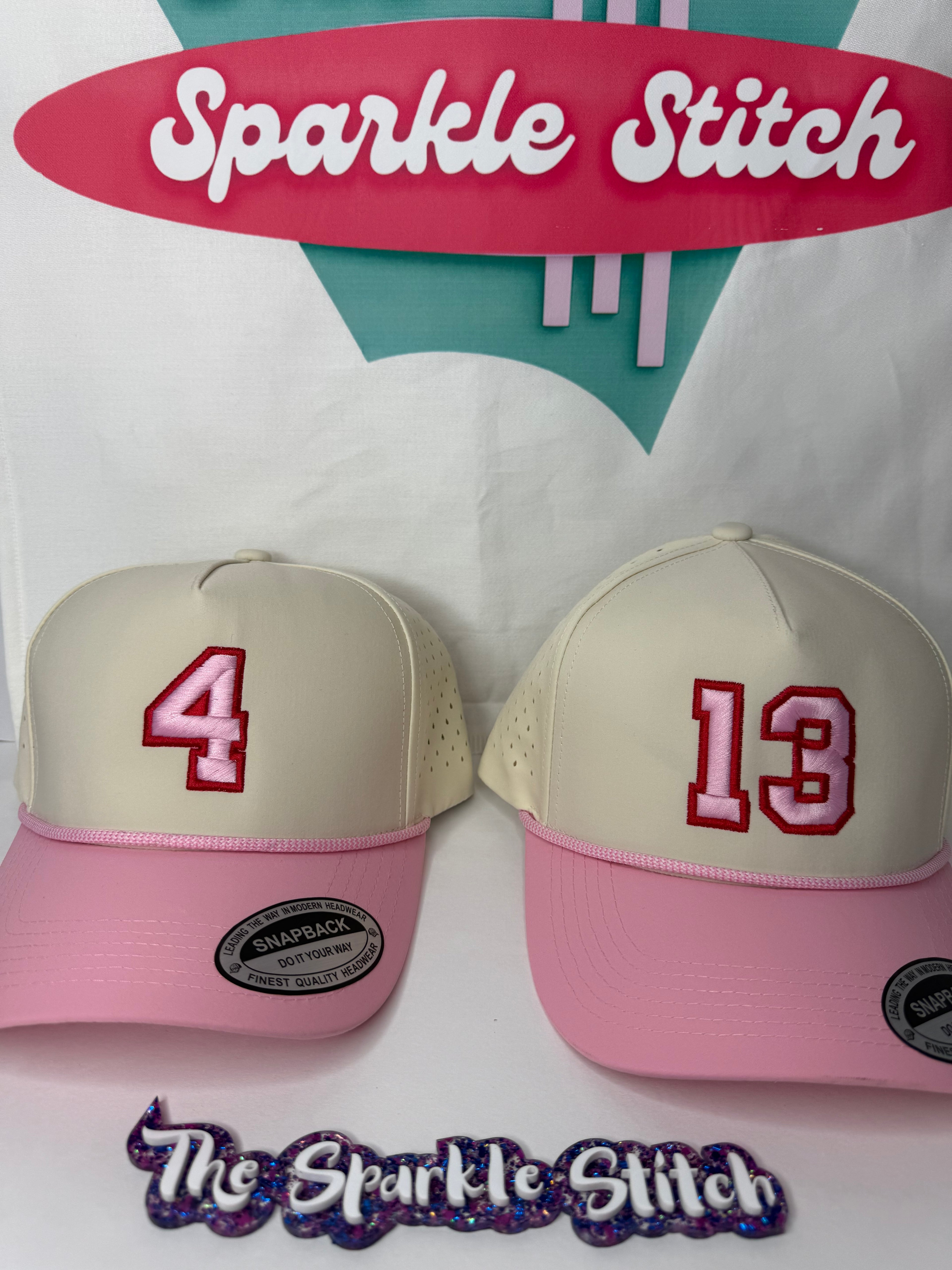 Puff Number hat