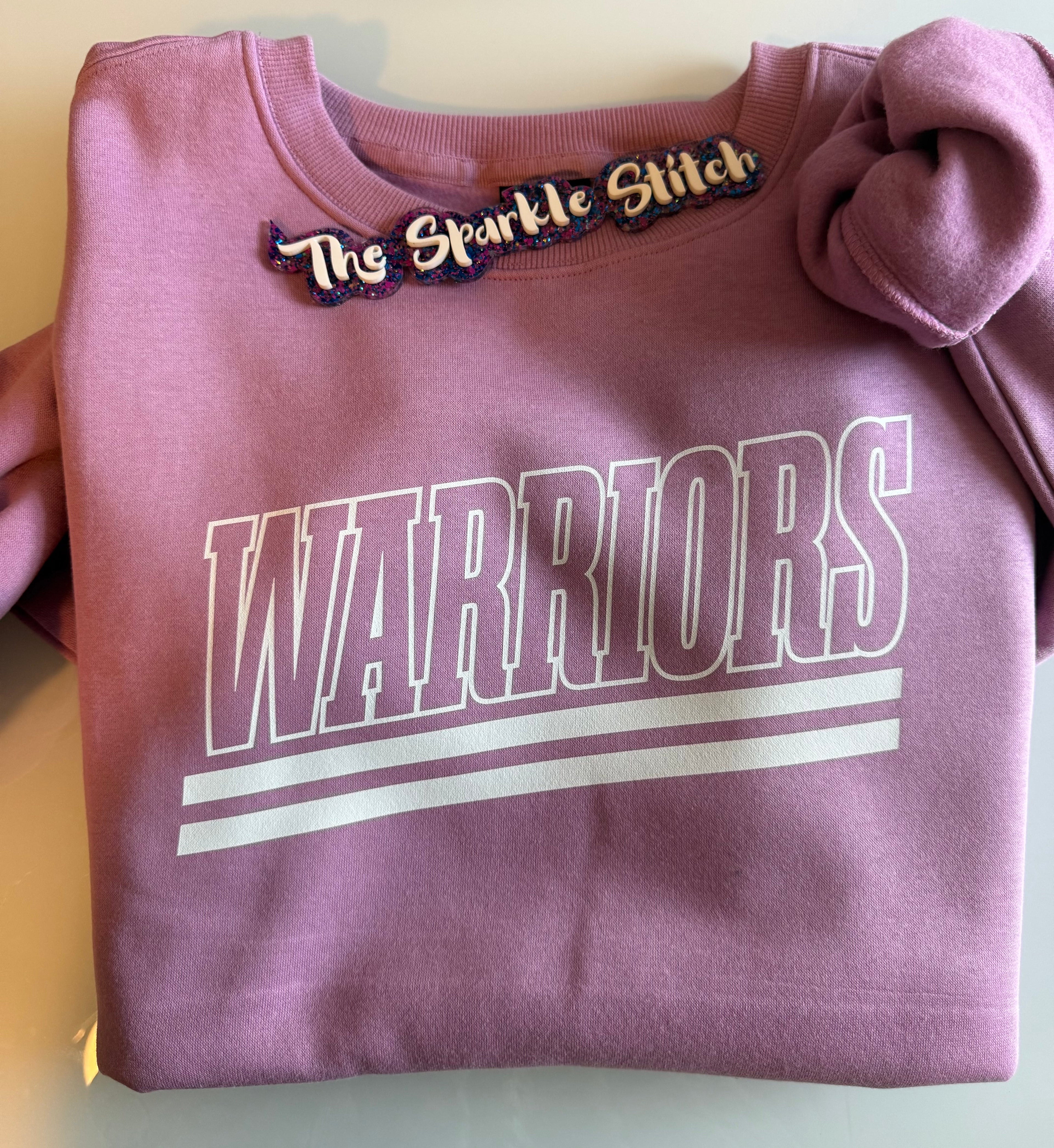 Vintage design warrior sweatshirt