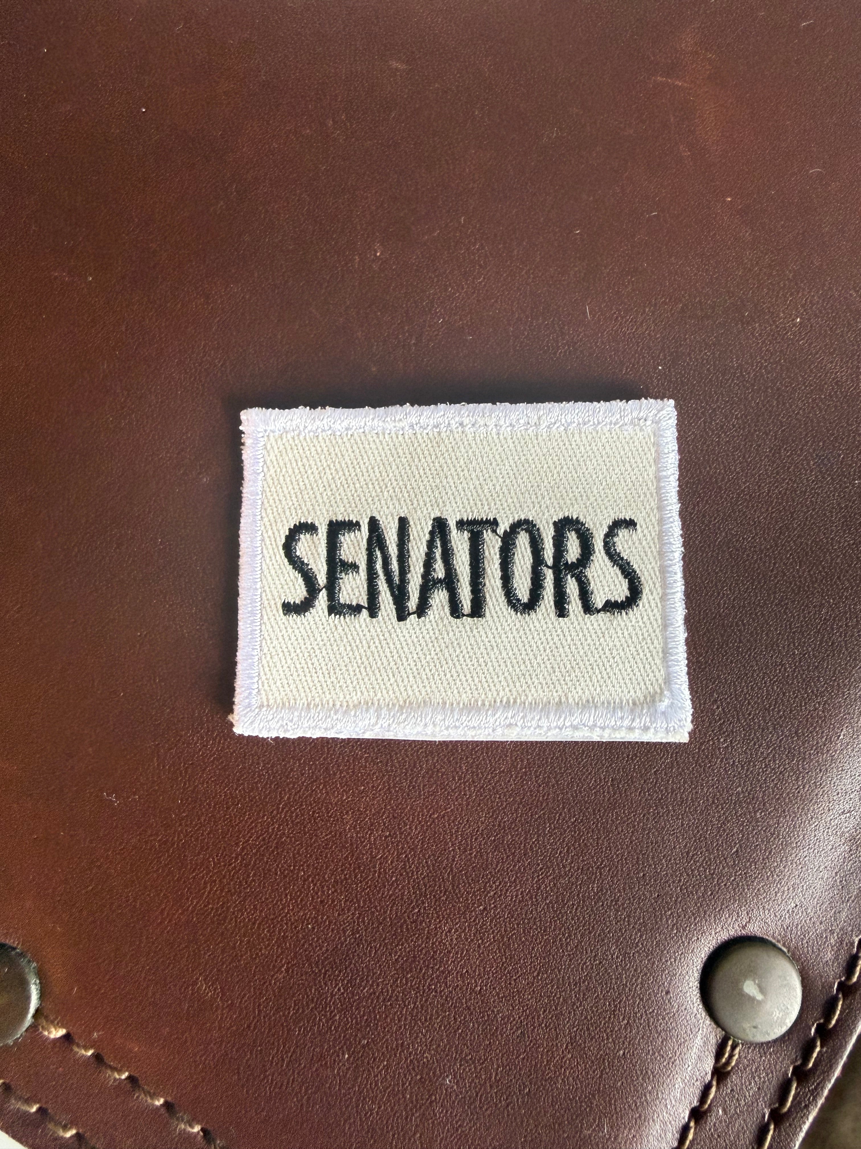 Senators iron on patch