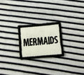 Mermaids iron on patch