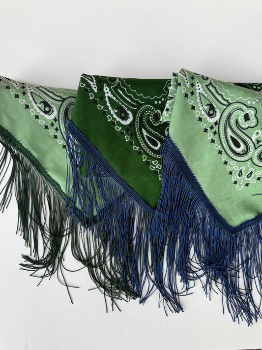 Fringe Bandana Scarf