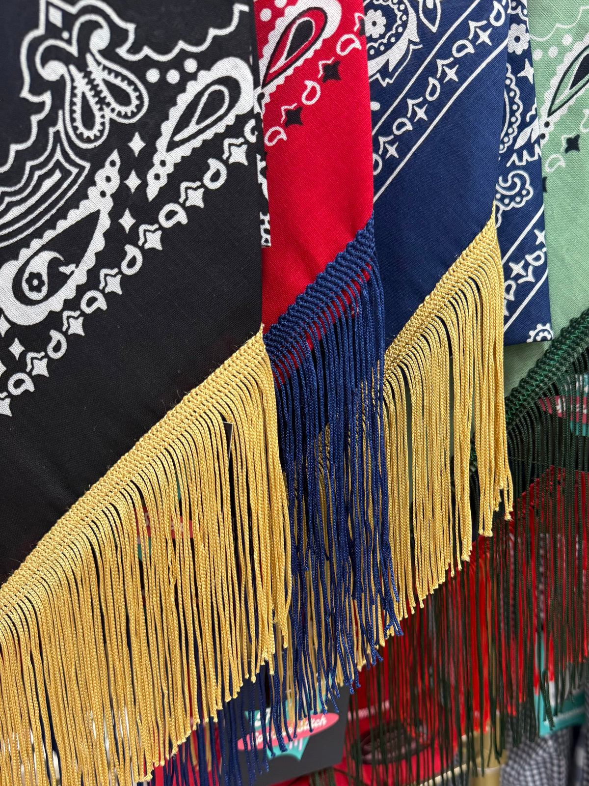 Fringe Bandana Scarf